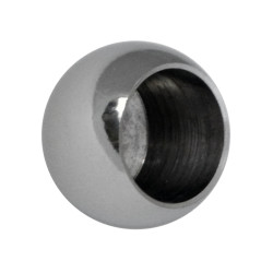 Guľa koncová ø 20 mm na trubku ø 14 mm, leštená AISI 304 Guľa koncová ø 20 mm na trubku ø 14 mm, leštená AISI 304